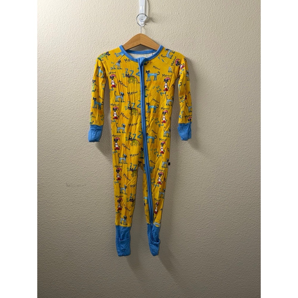 The Sleepy Sloth Pete the Cat Bamboo Zip Pj Size 12-18 Months